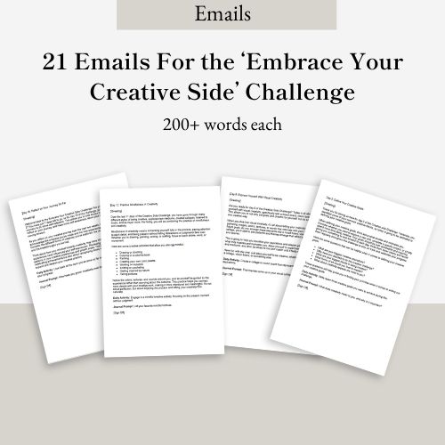 Your Creative Side Challenge | 21-Day Email Challenge - Image 2