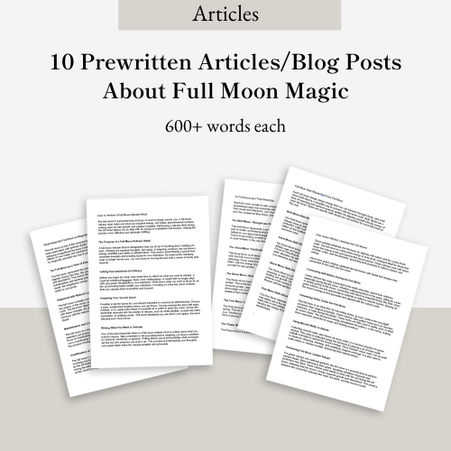 Full Moon Magic | Mega Content and Templates Bundle - Image 5